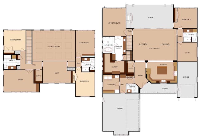 Floor plan of The Colorado