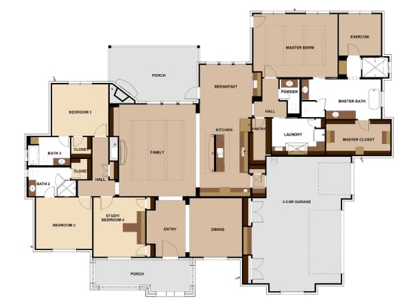 Floor plan of The Navidad