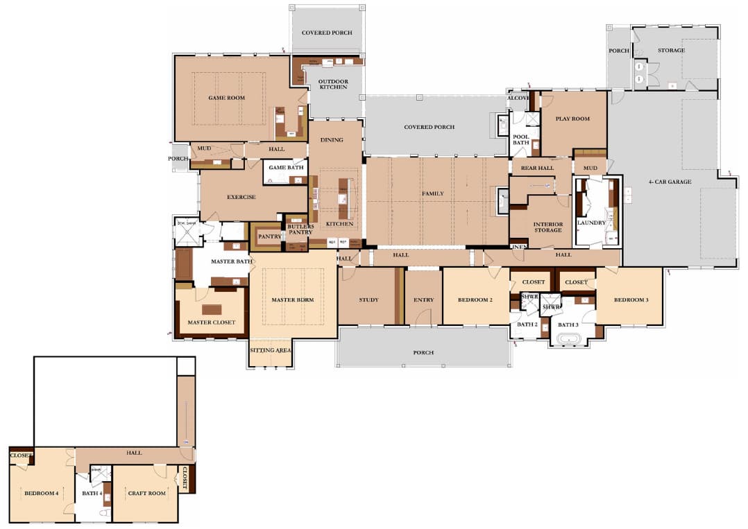 Floor plan of The Neches