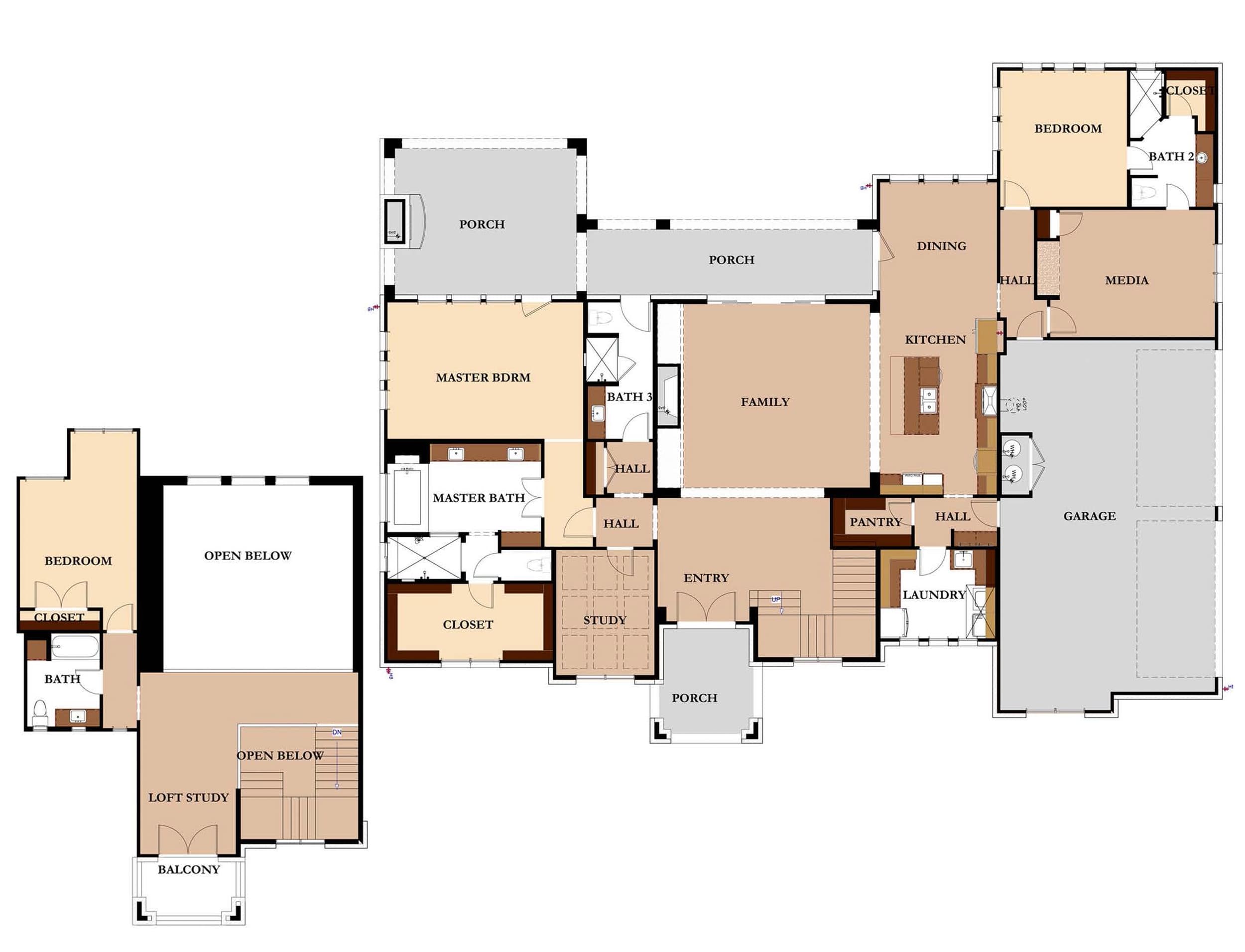 Floor plan of The Sabine
