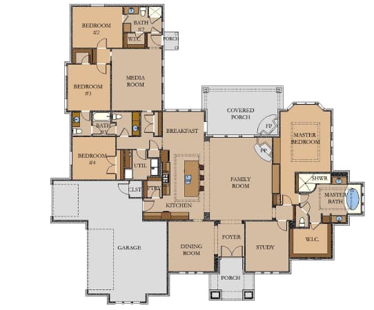 Floor plan of The Sonora